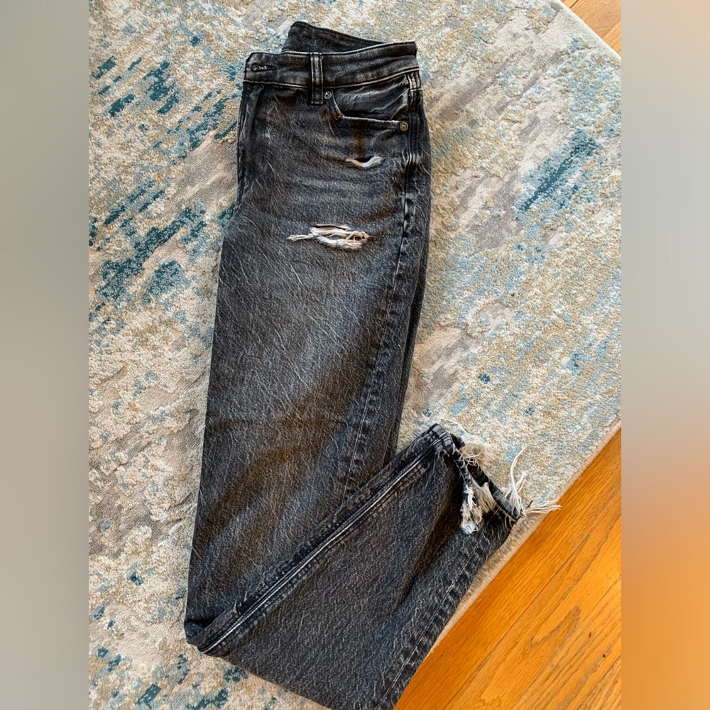 American eagle mom jeans. 0 X long
